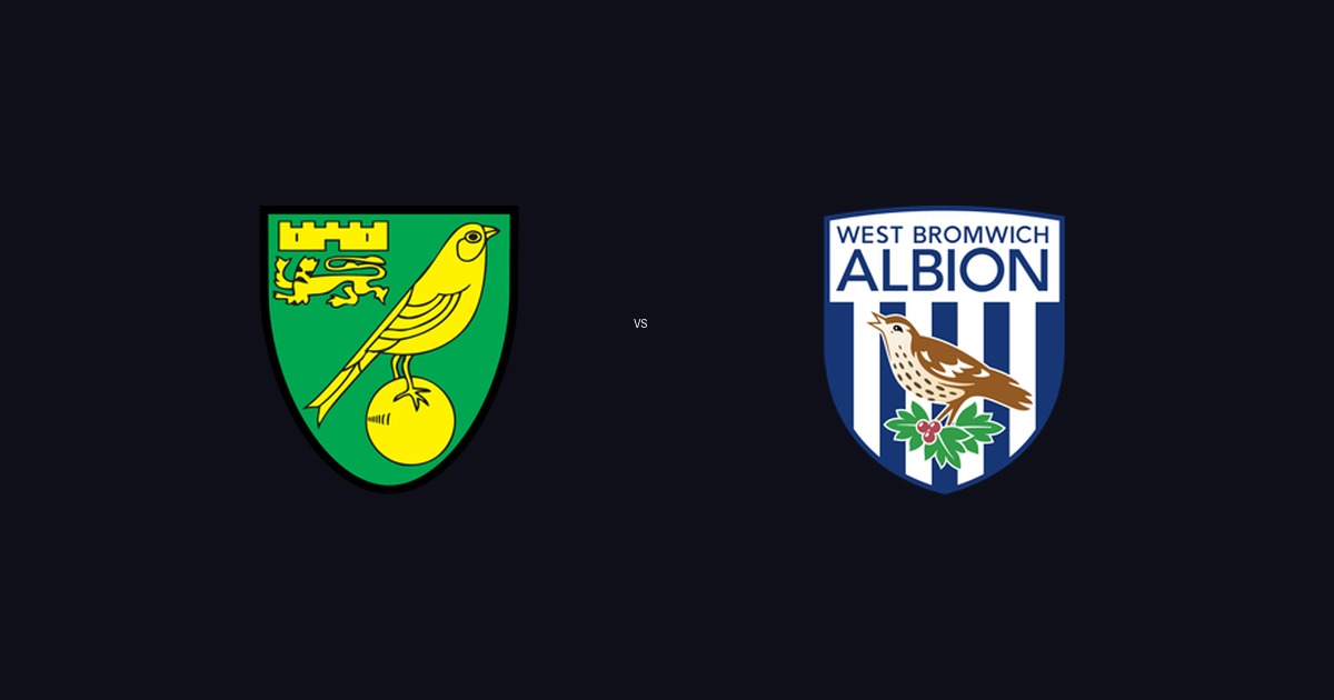 Norwich City FC vs West Bromwich Albion FC
